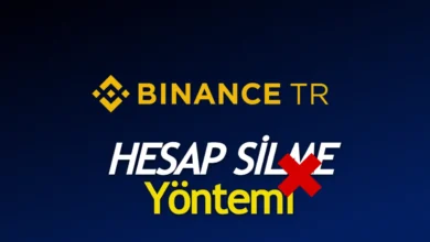Binance TR Hesap Silme